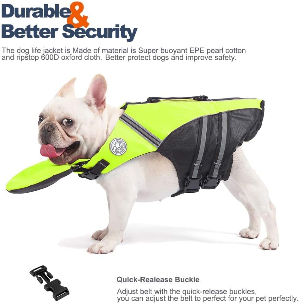 Petglad French Bulldog Life Jacket