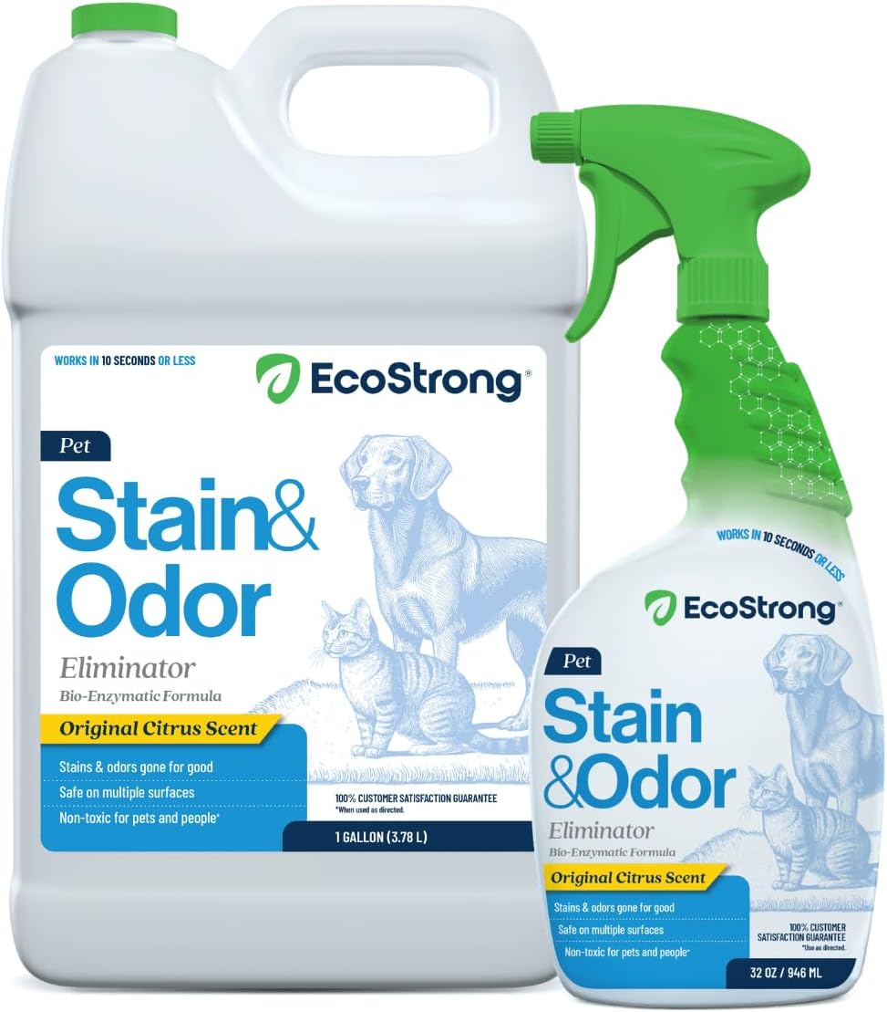 Eco Strong Pet Stain and Odor Remover - Pet Odor Eliminator