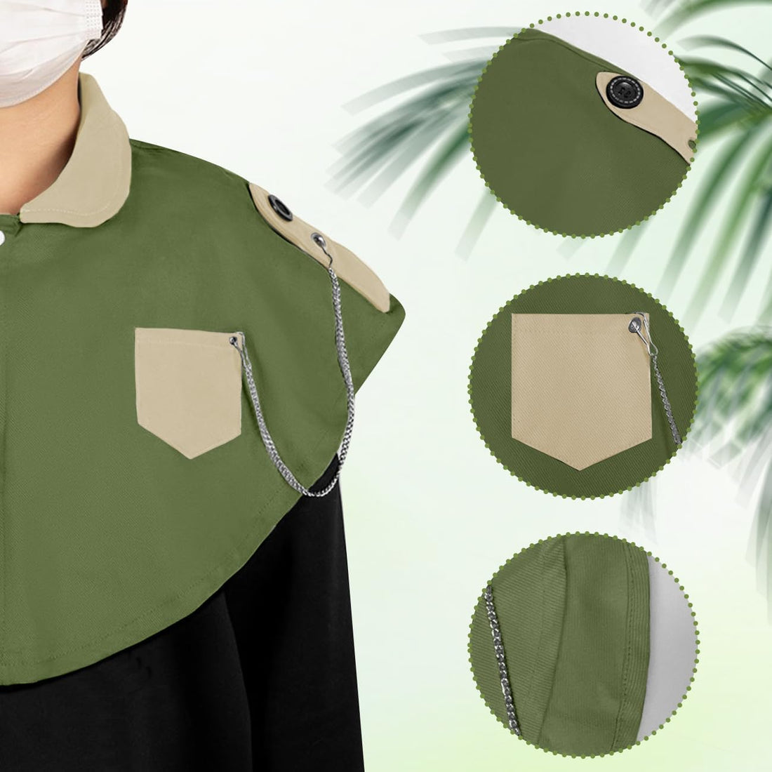 La La Pet Parrot Anti-Scratch Shoulder Protector Pet Bird Training
