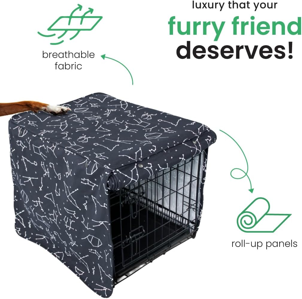 Molly Mutt Rocketman Dog Crate Cover