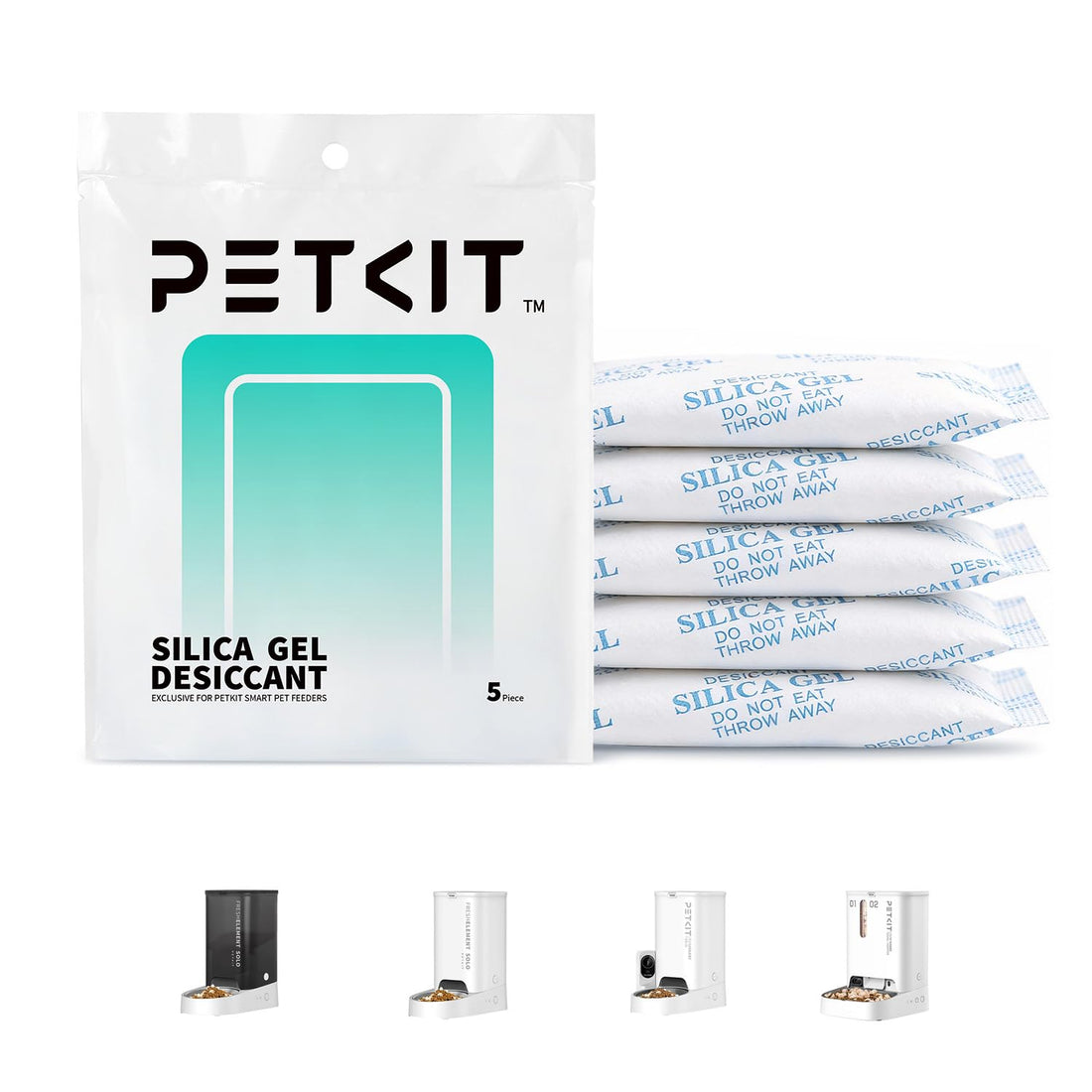 PETKIT Replaced Desiccant Bags for All Automatic Cat Dog Feeders -5
