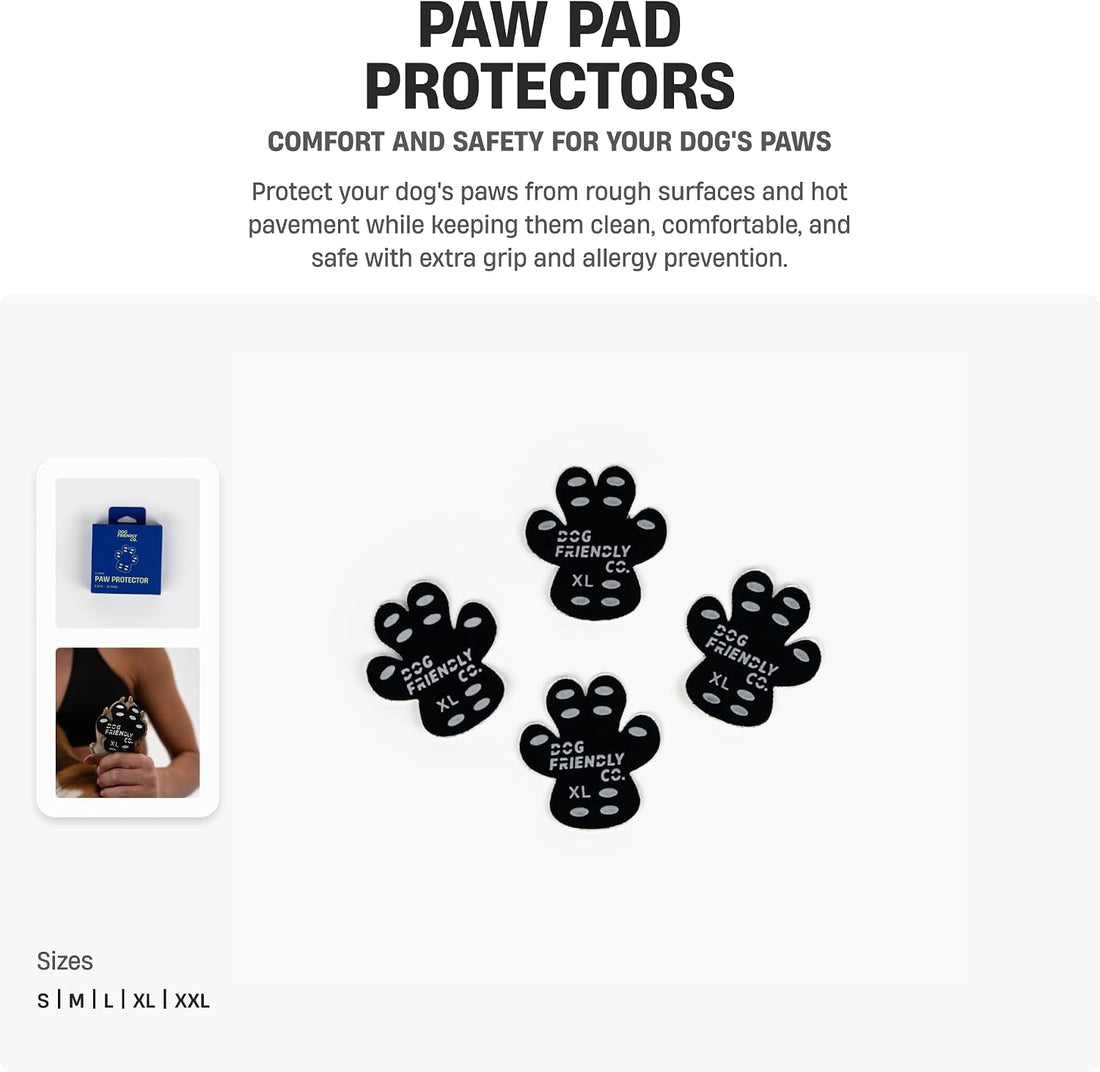 Dog Friendly Co. Single Use Dog Paw Pad Protector (X-Large, 20 Count)