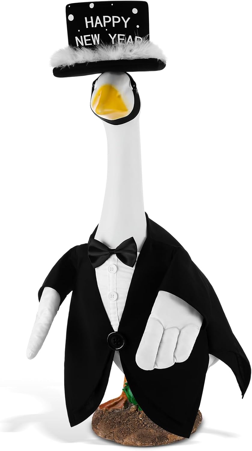 Halloween Porch Goose Outfits for 23" Statue