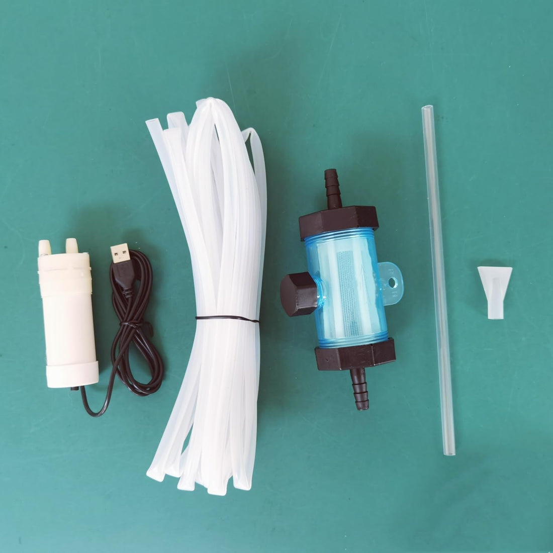Electric Aquarium Gravel Cleaners USB Pump Quick Low Water Level