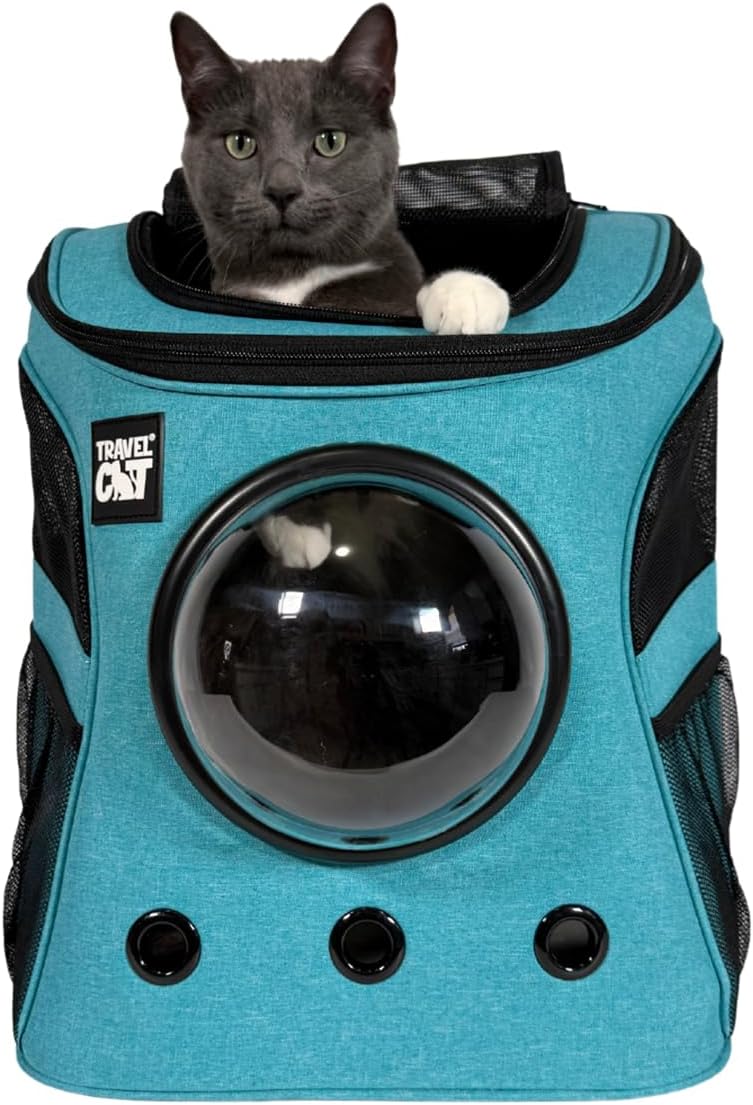 Fat Cat Backpack Carrier - Airline Approved Cat Carrier with Space