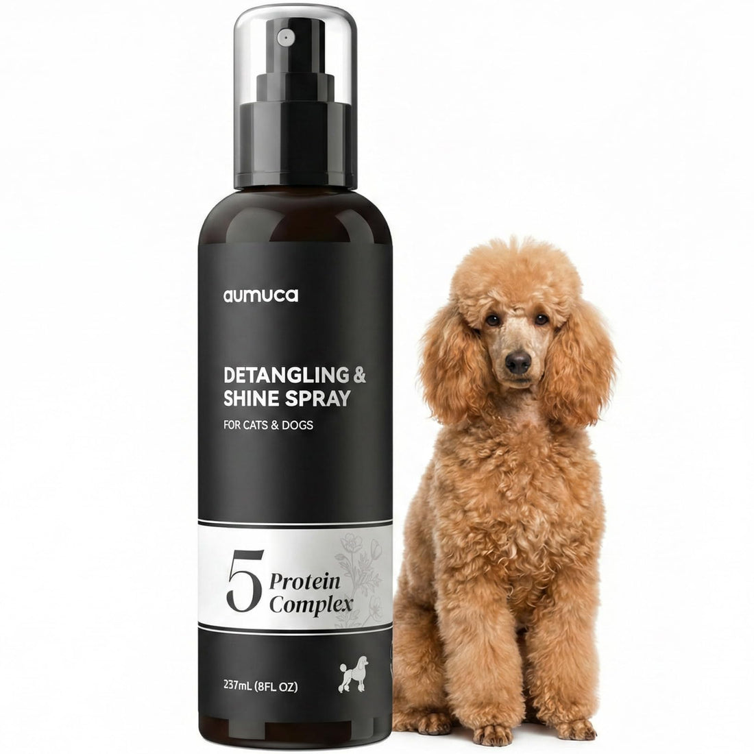 aumuca Dog Detangling & Shine Spray