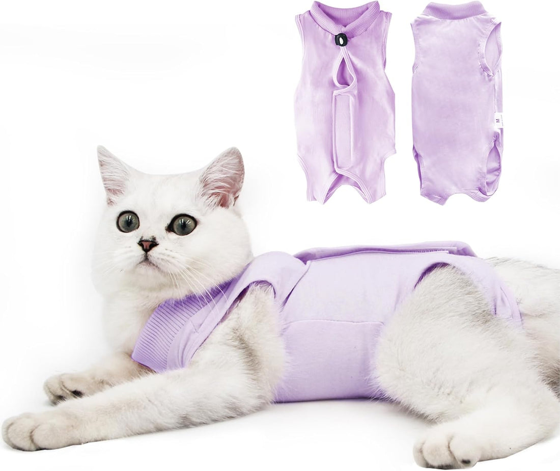DOTON Cat Recovery Suit for Male and Female Surgical Post Surgery