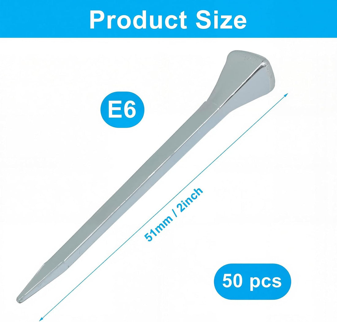 Horseshoe Nails, 1.7" (45mm), 50 Pcs