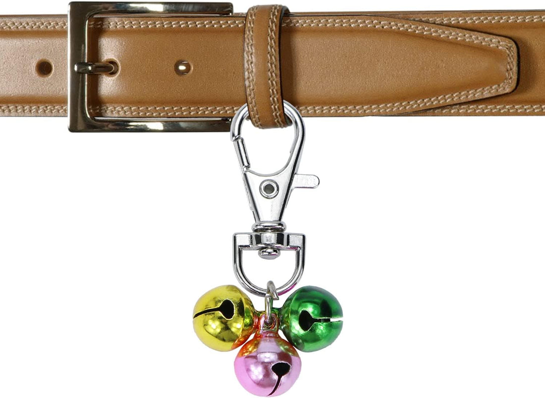 Wontee Cat Collar Bells Loud Dog Bell Training Charm Pendants for Pet