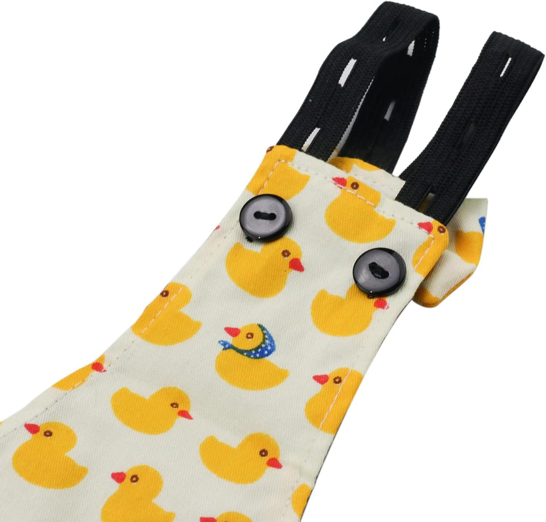 BestParts 2pc Button Adjustable Diaper for Goose Duck Chicken