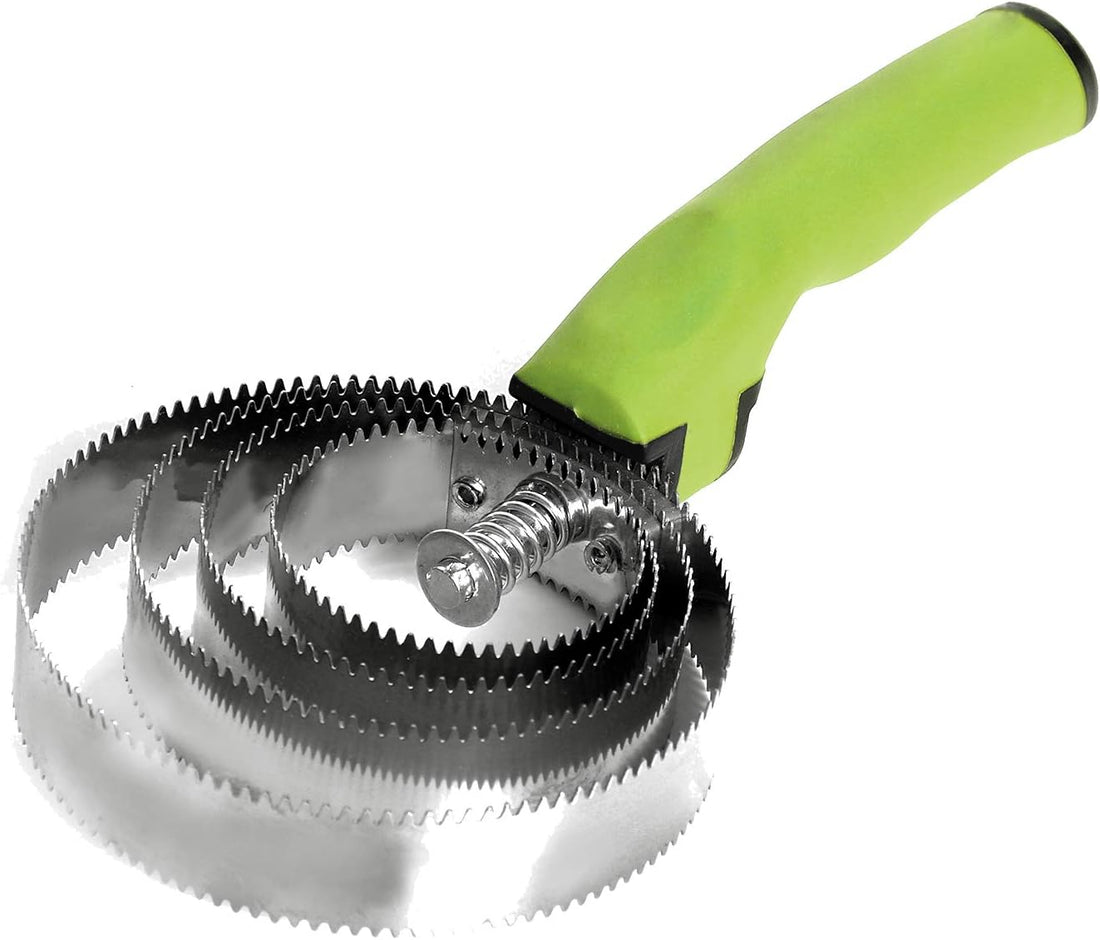 BOTH WINNERS Reversible Stainless Steel Curry Comb with Soft Touch