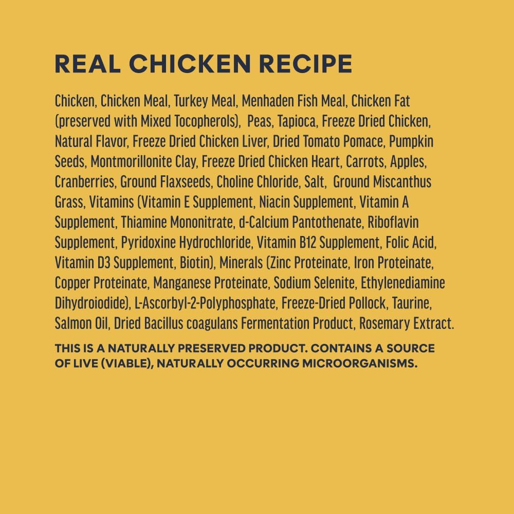 Instinct RawBoost, Dry Cat Food + Freeze Dried, Real Chicken
