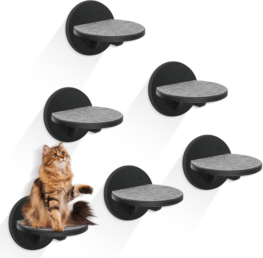 Cat Wall Shelves Furniture Set of 6