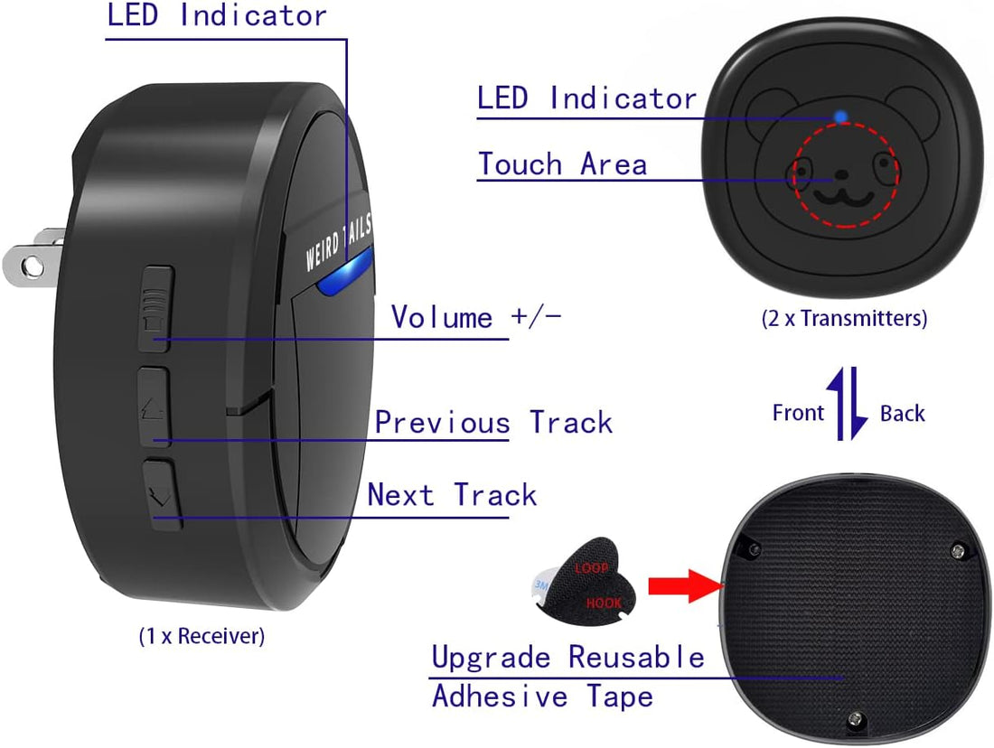 weird tails Wireless Doorbell
