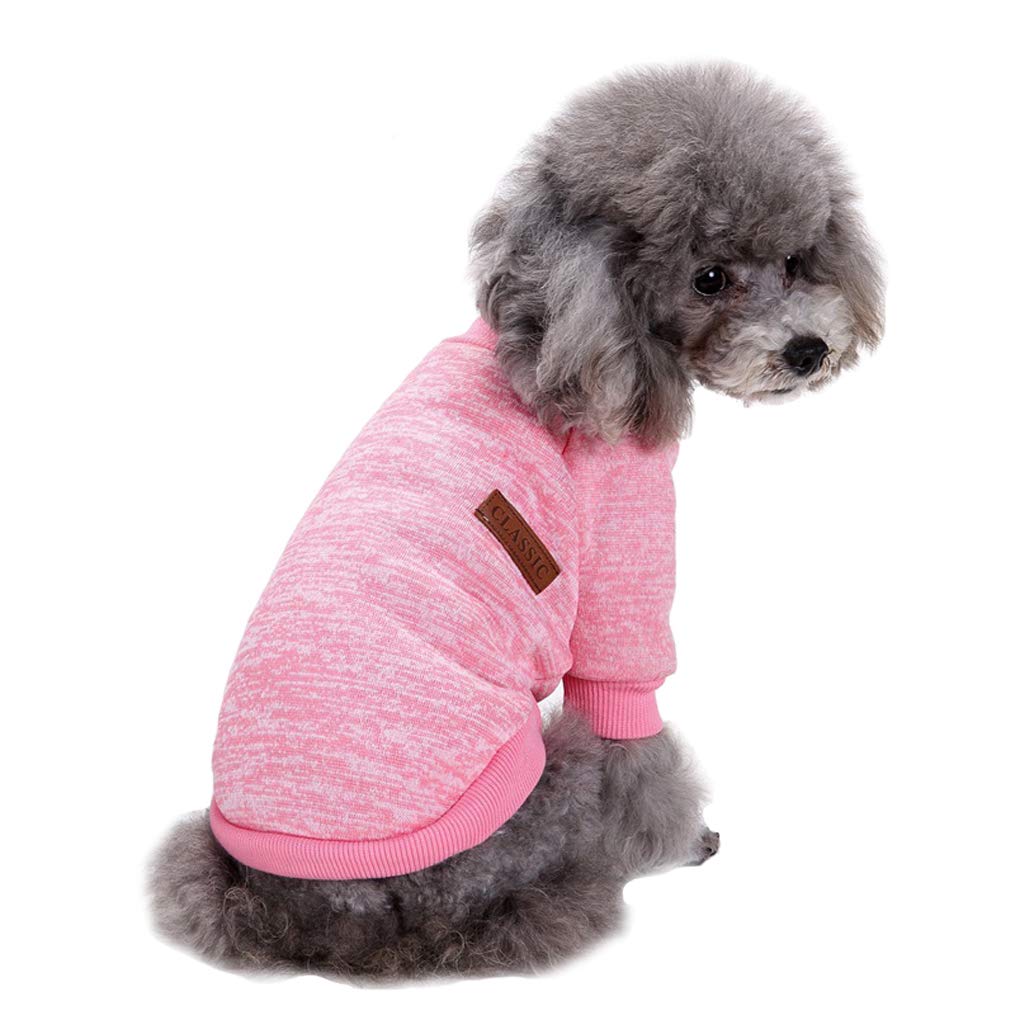 Jecikelon Fleece Dog Sweaters for Small Dogs
