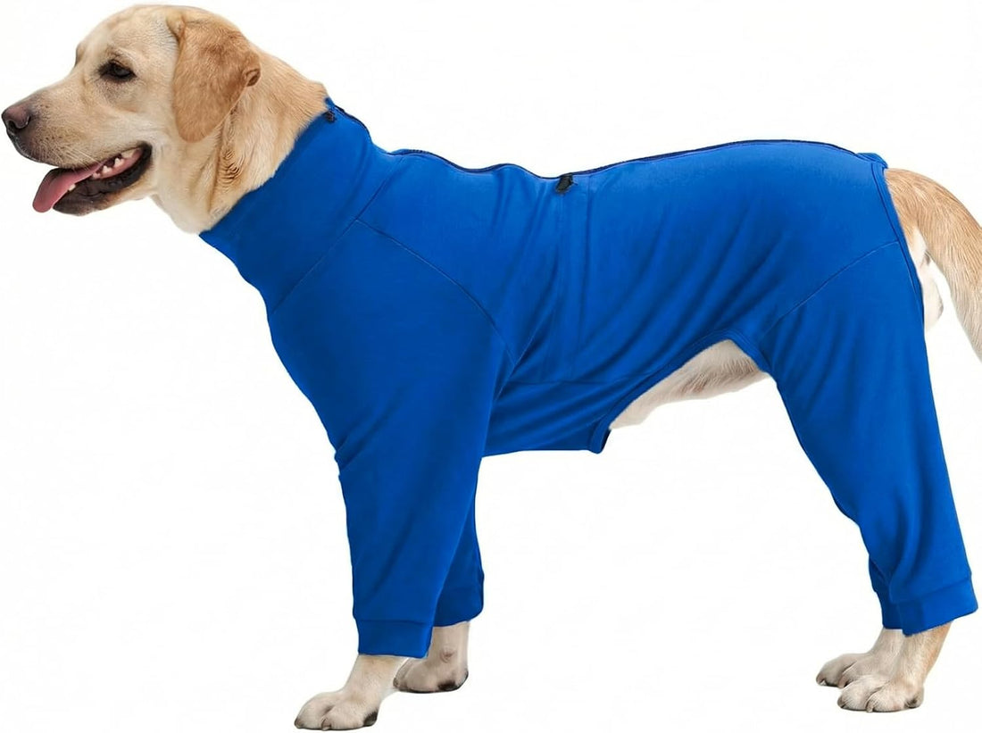 Recovery Suit for Large Dogs, Adjustable Dog Onesie