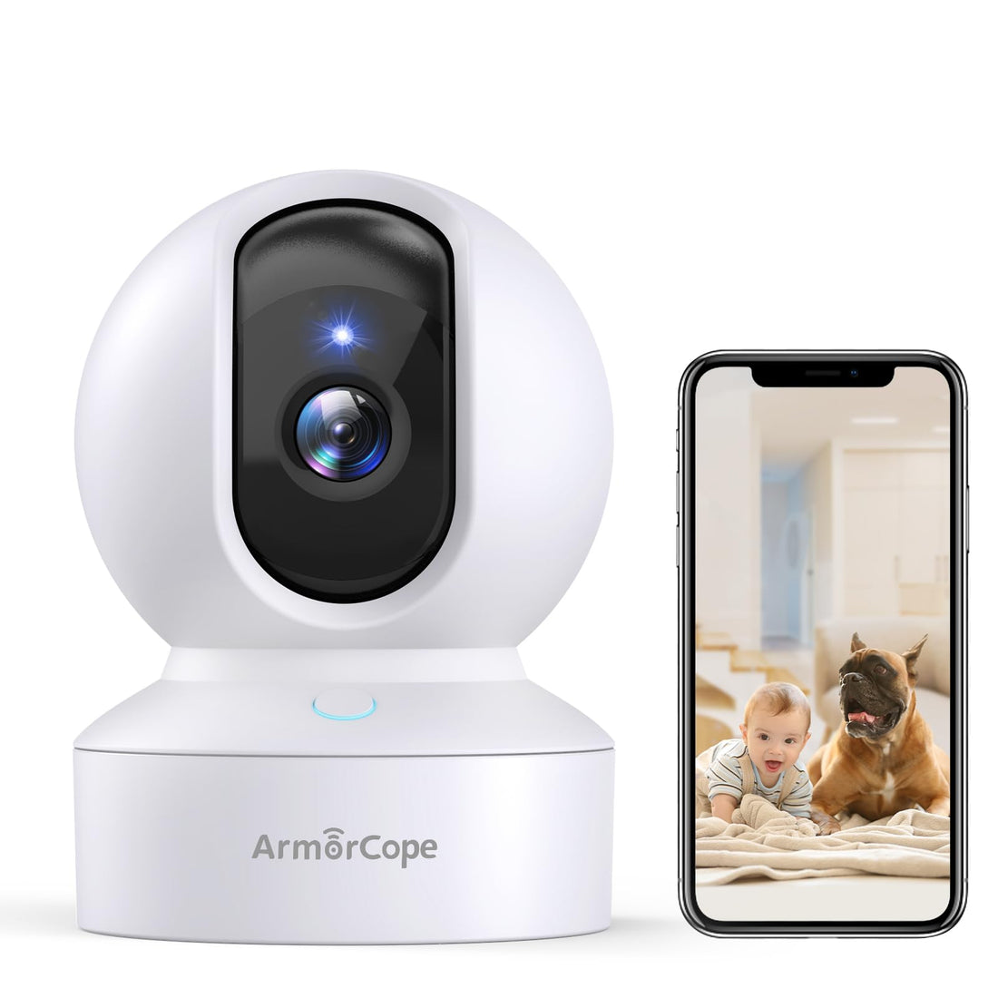 Pet Camera, 2K HD Dog Camera with Phone APP