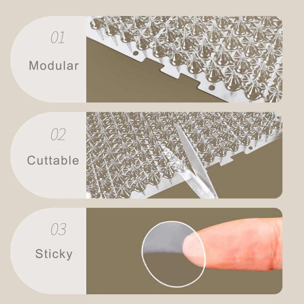 YITESHI 15 Packs Scat Mat for Cats