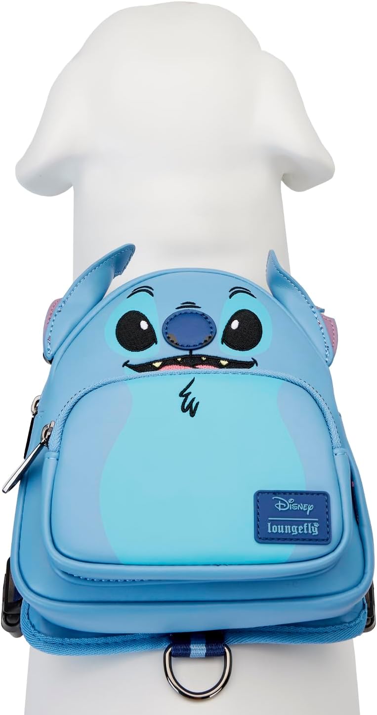Loungefly Pets Disney Stitch Cosplay Mini Backpack Dog Harness