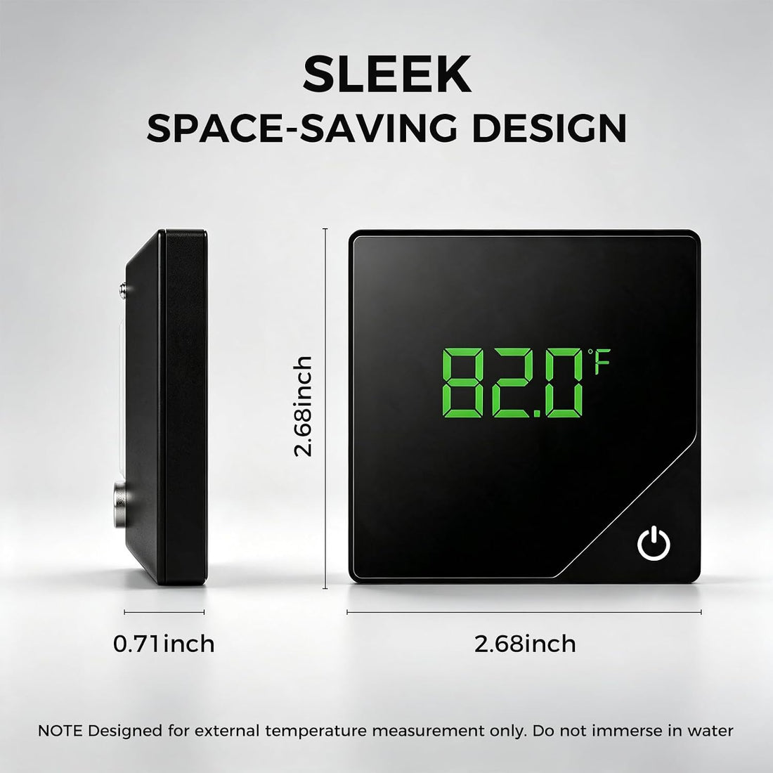 Fish Tank Thermometer, Digital Aquarium Thermometer