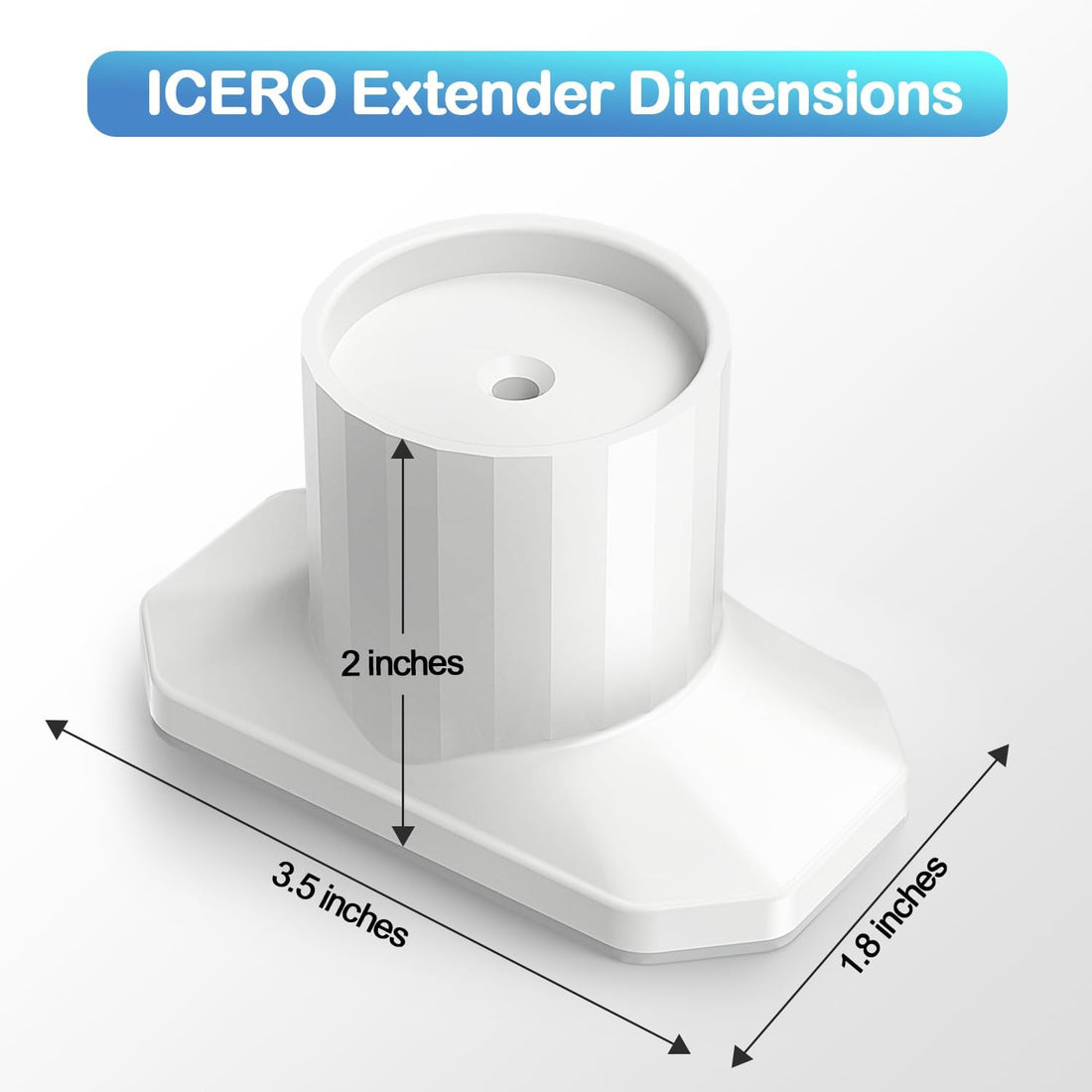 ICERO Baby Gate Extender Wall Protector Pressure Mounted Gates