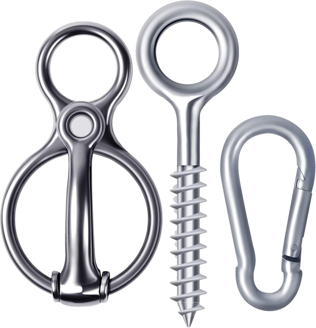 Martx Blocker Tie Ring for Horses, Stainless Steel Tack Accessories