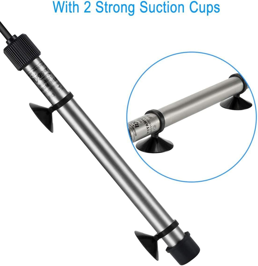 hygger 802 Aquarium Titanium Heater Rod Fish Tank Heating Element