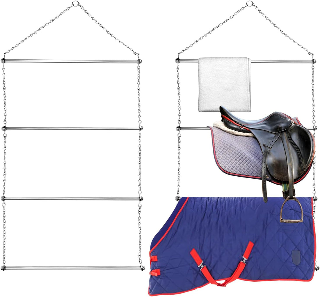 QWORK Horse Blanket Rack - 23.6 x 45.3 in