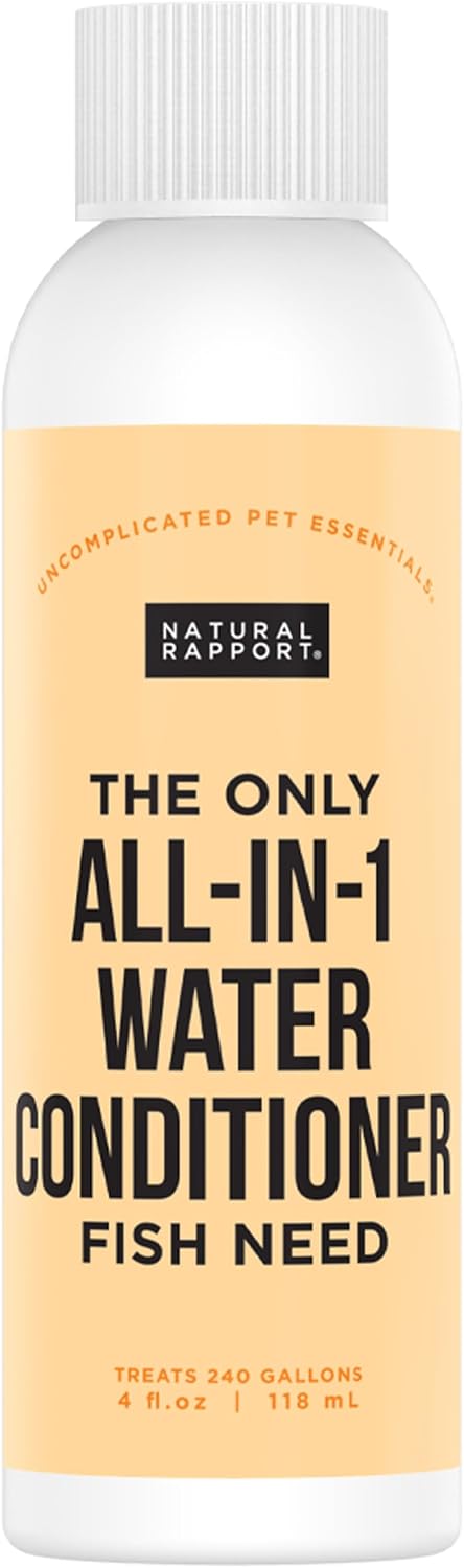 Natural Rapport Aquarium Water Conditioner, All-in-1 Dechlorinator