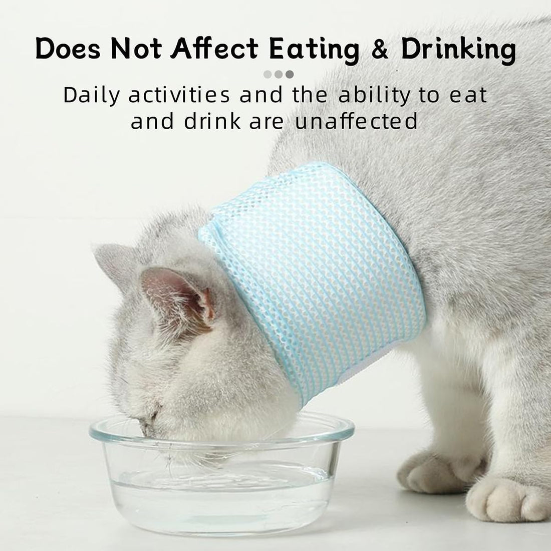 Cat Neck Brace Cover - Breathable Elizabethan Collar for Post-Surgery