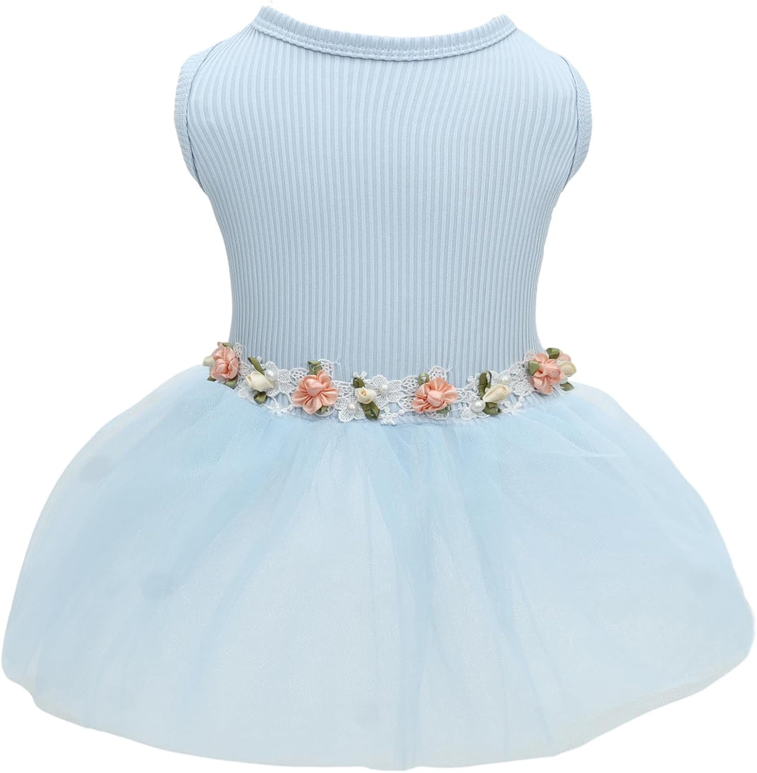 CuteBone Black Tulle Skirt Dog Wedding Bridesmaid Dress for Puppy