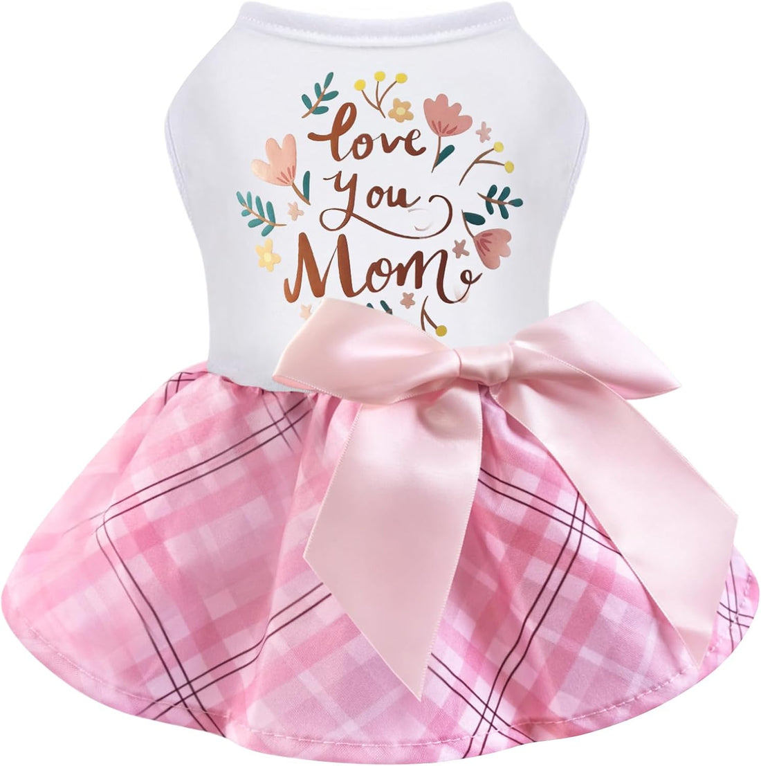 Idepet Princess Dog Dress Puppy Skirt Pet Apparel Birthday Tutu