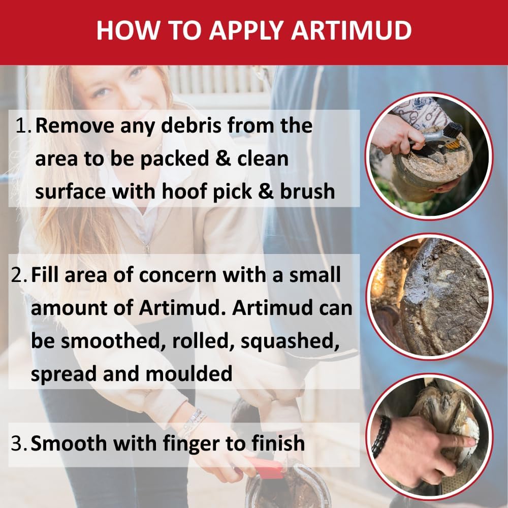 Artimud - Horse Hoof Putty | Thrush Treatment | 26.5 oz