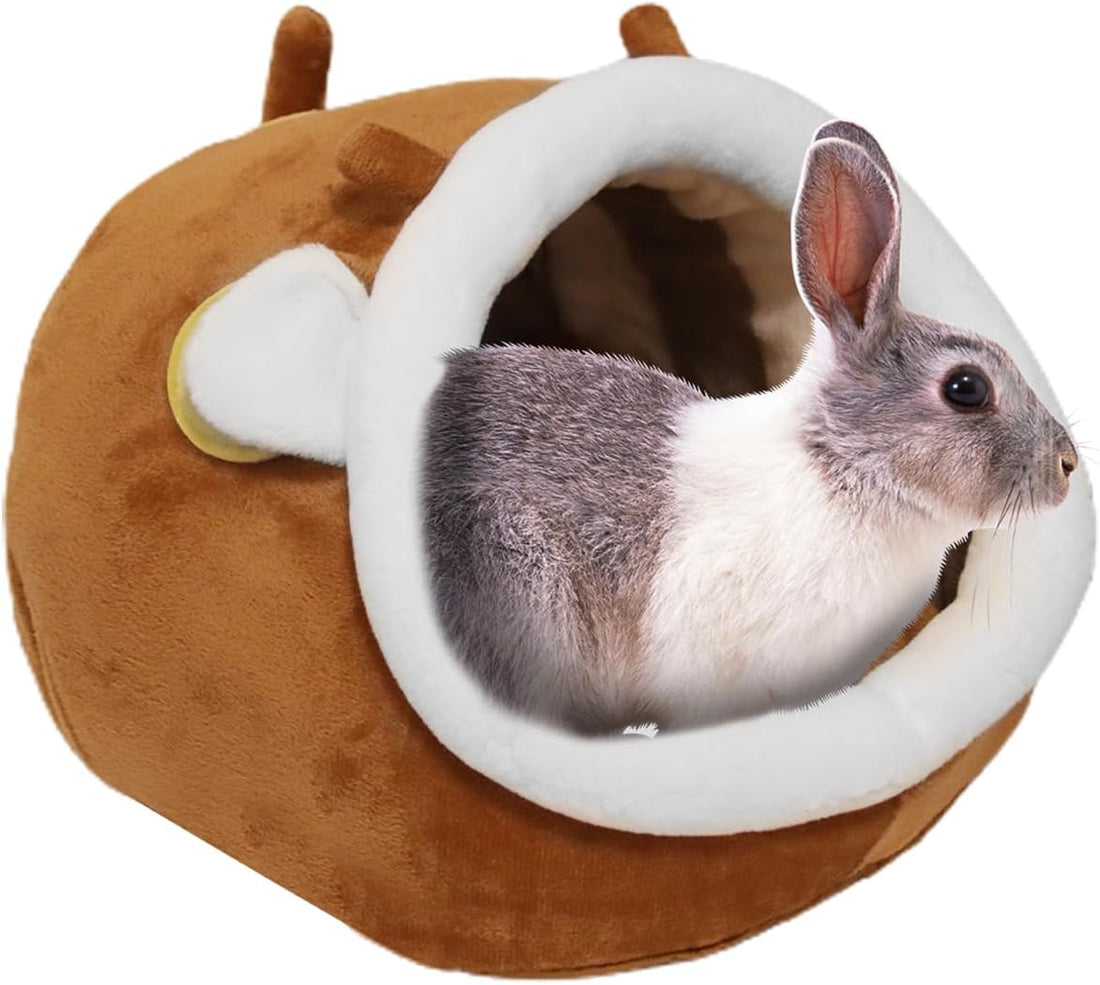 EAEDMY Guinea Pig Rat Bed Hideout for Rat Bearded Dragon Hedgehog