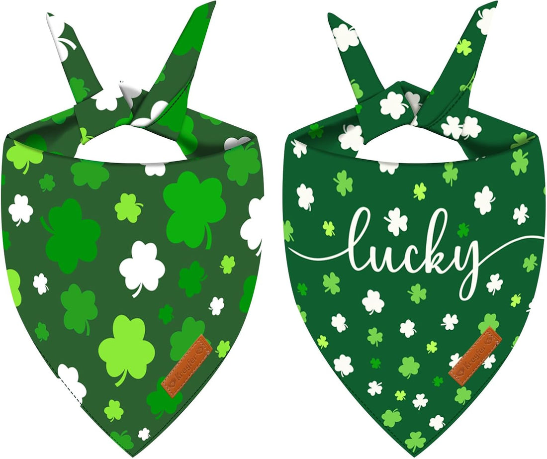 2 Pieces Halloween Dog Bandanas