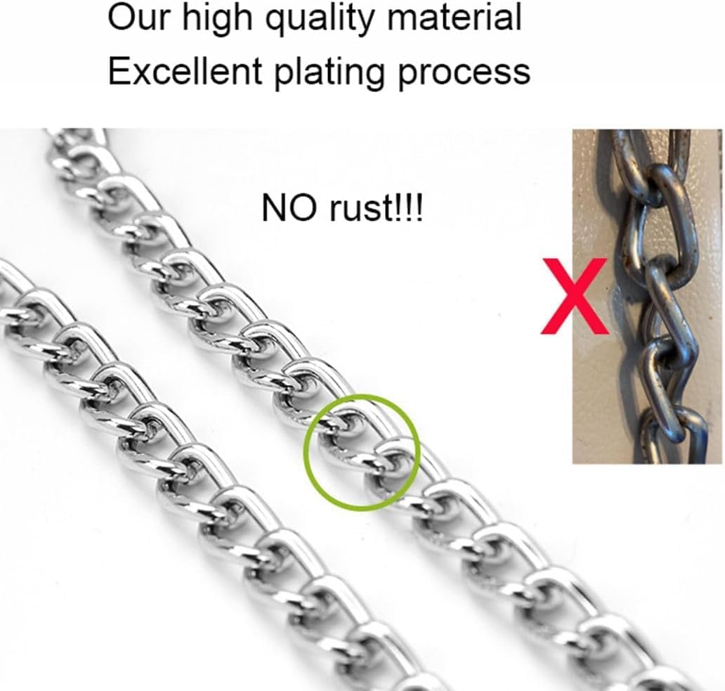 Chain Dog Choker Collar for Large Dogs