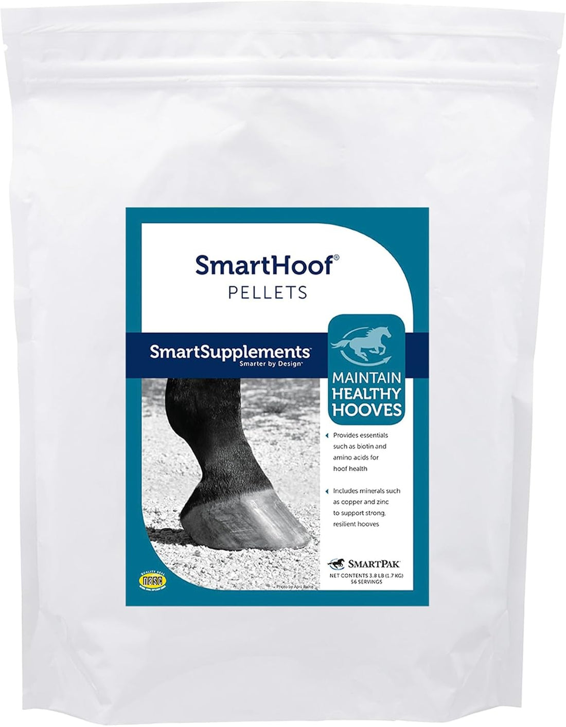 SmartEquine SmartHoof Pellets, 7.6 lb, 56 Servings