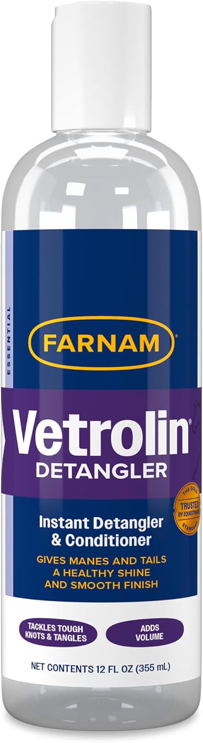 Farnam Vetrolin Detangler and Conditioner for Horse Manes and Tails