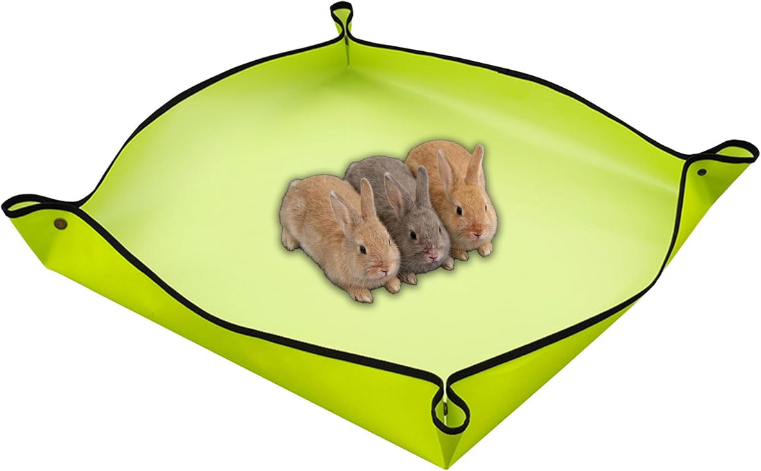 Waterproof Pet Playpen Mat, Reusable Cage Liner