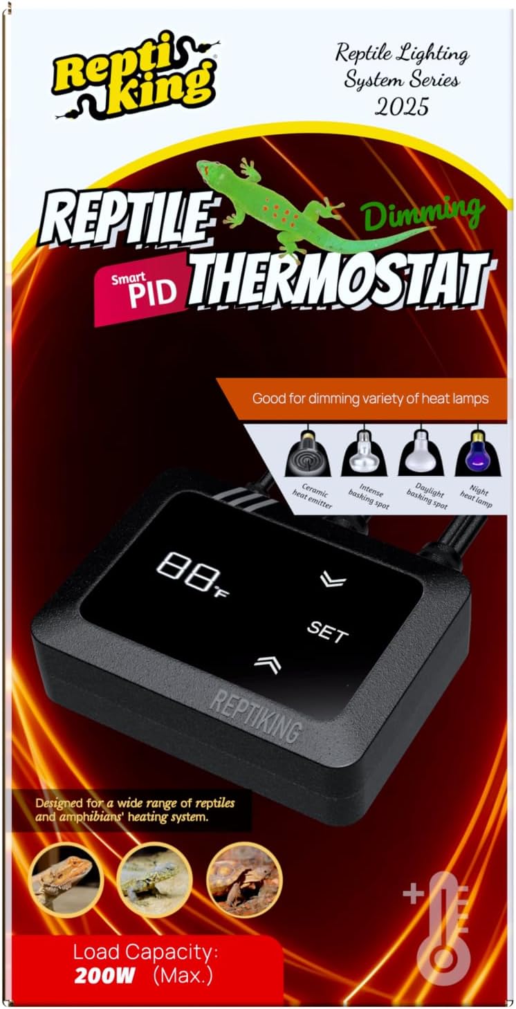 Reptile Dimming Thermostat and 5.5 Standard Dome