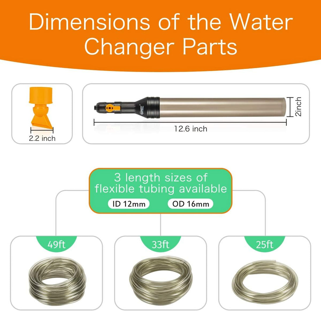 hygger Upgrade Aquarium Water Changer Kit
