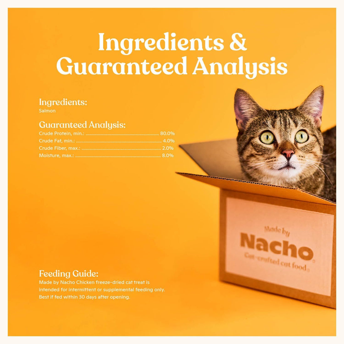 Made by Nacho Freeze-Dried Cat Treats - Healthy