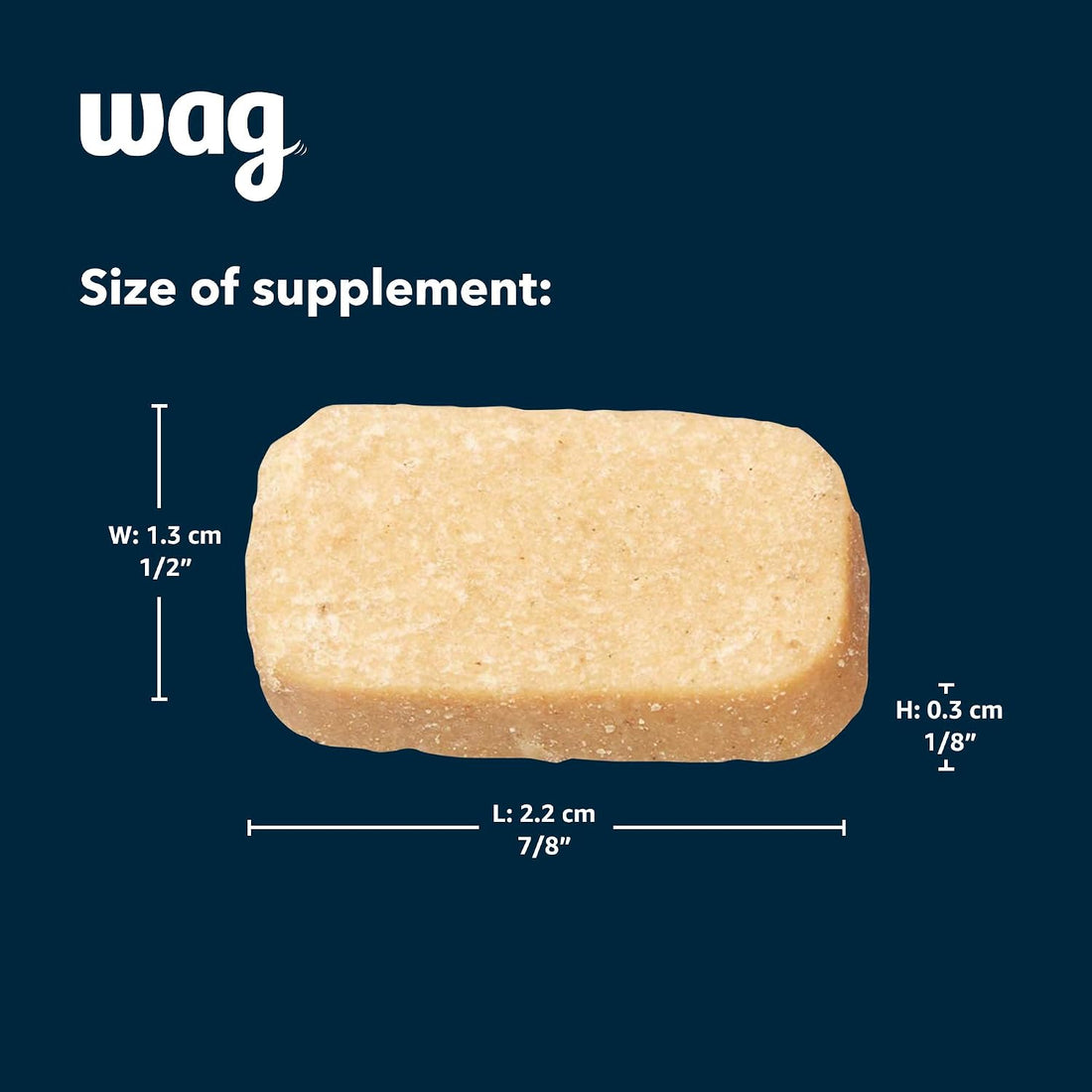 Brand - Wag Probiotic Supplement Chews for Dogs