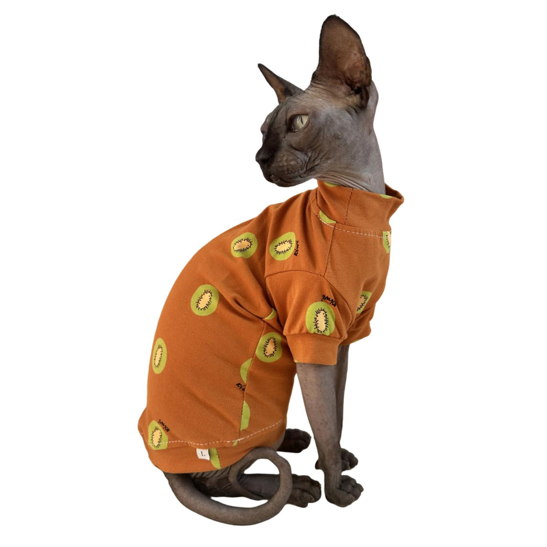 Limited Edition Sphynx Cat T-Shirts Elastic Hairless Cat Sweatshirt