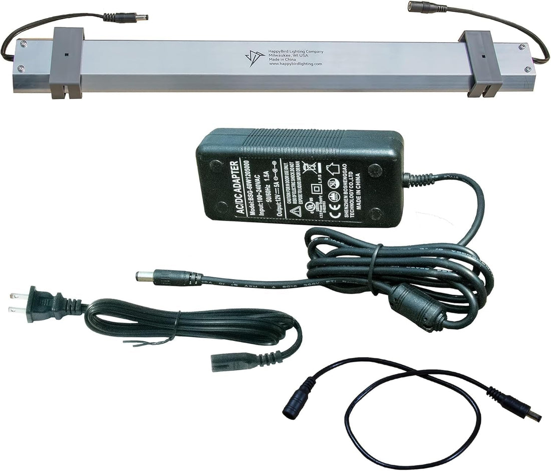 HappyBird Lightning Bundle of six 18" LED linkable Light Bars Plus