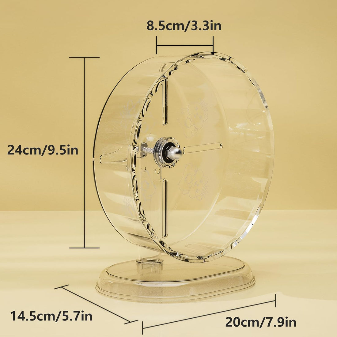 9.5in Large & Big Hamster Wheel