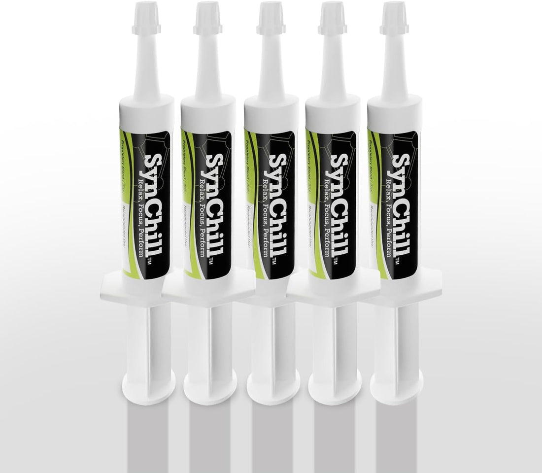SynChill Horse Calming Supplement Gel, 3 Pack | Composure & Focus