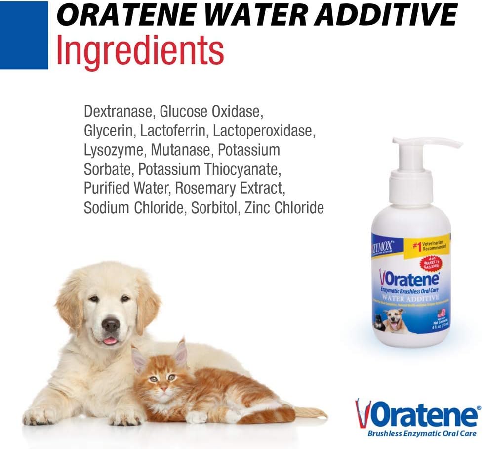 PET King Brands Zymox Oratene Water Additive Enzymatic Brushless Oral
