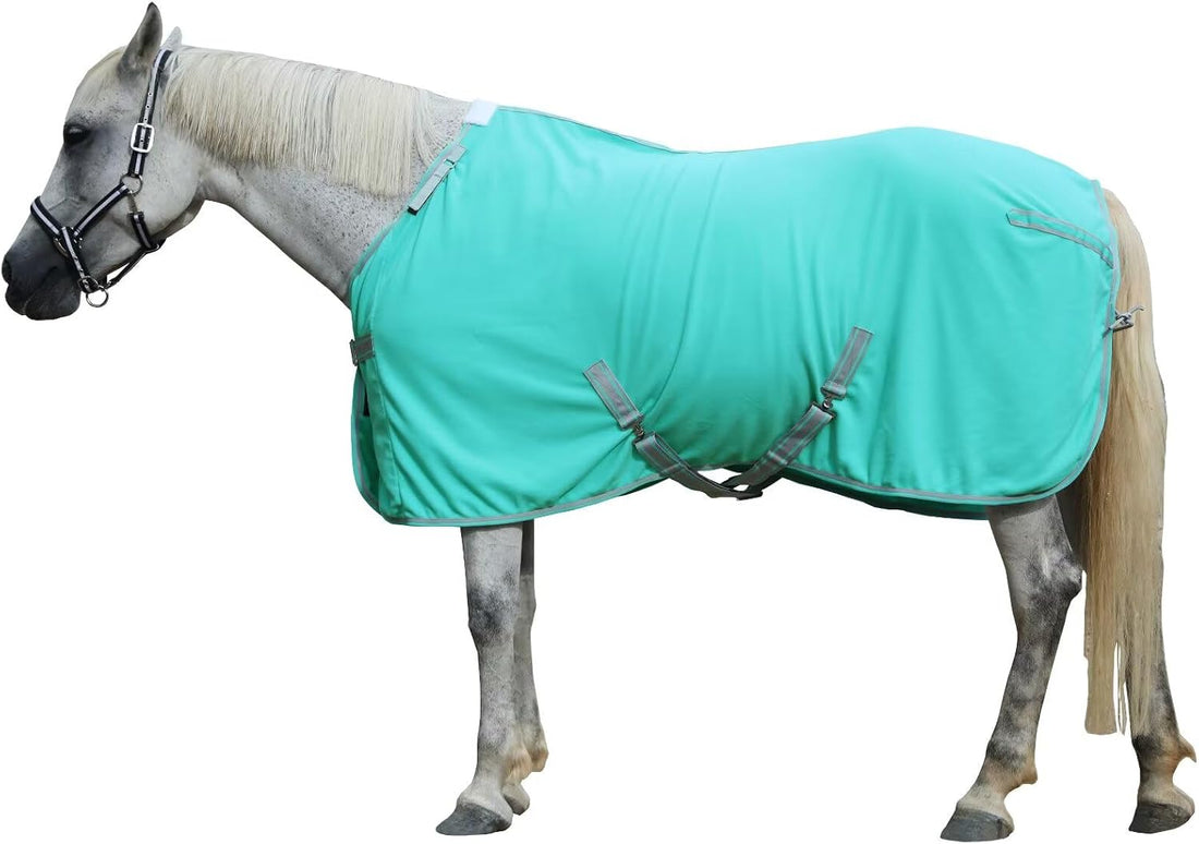 LEAFOREST Horse Fleece Blanket Exercise Cooler Liner Soft Moisture