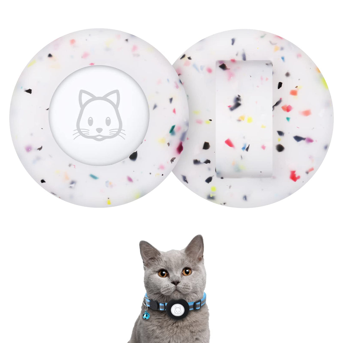 SimpleThings Compatible with Airtag Cat Collar Holder